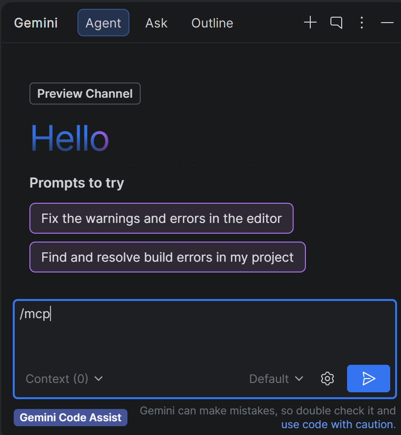 Gemini Code Assist MCP list