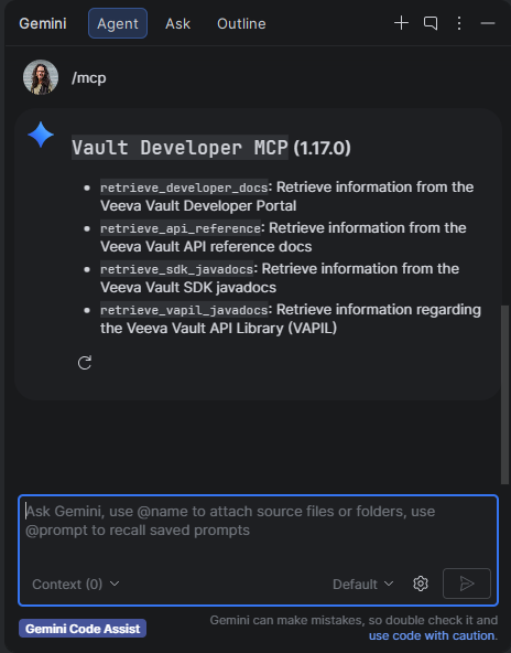 Vault Developer Docs MCP Server display
