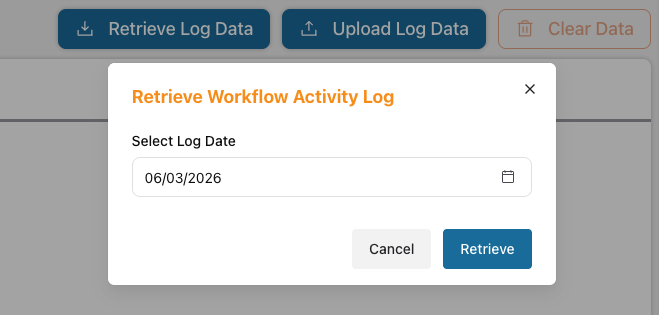 Retrieve Workflow Activity Log