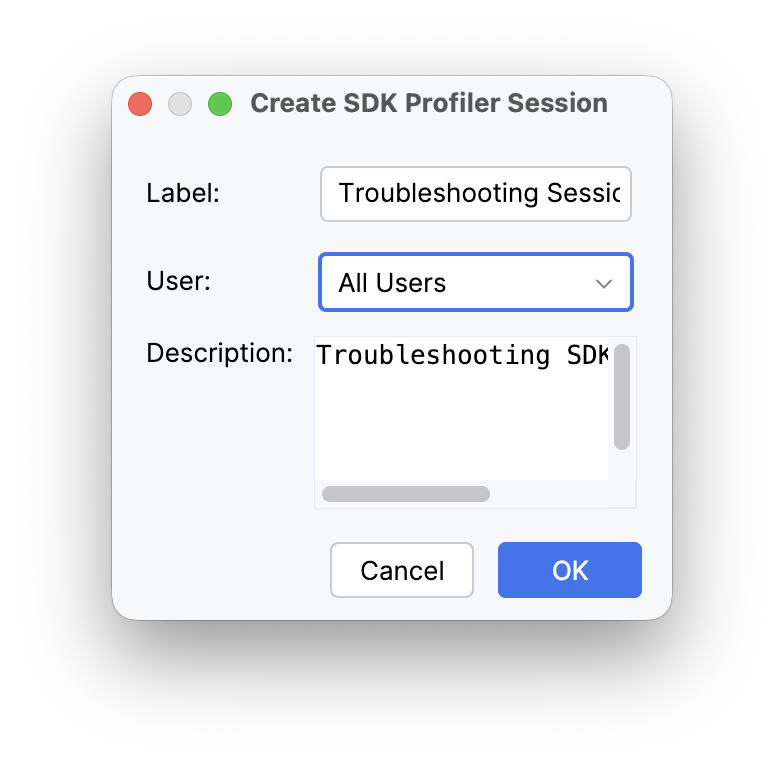 IntelliJ Plugin Create Profiler Session