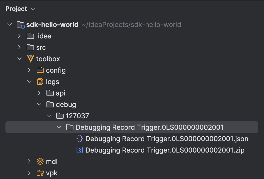 IntelliJ Plugin Downloaded SDK Debug Log