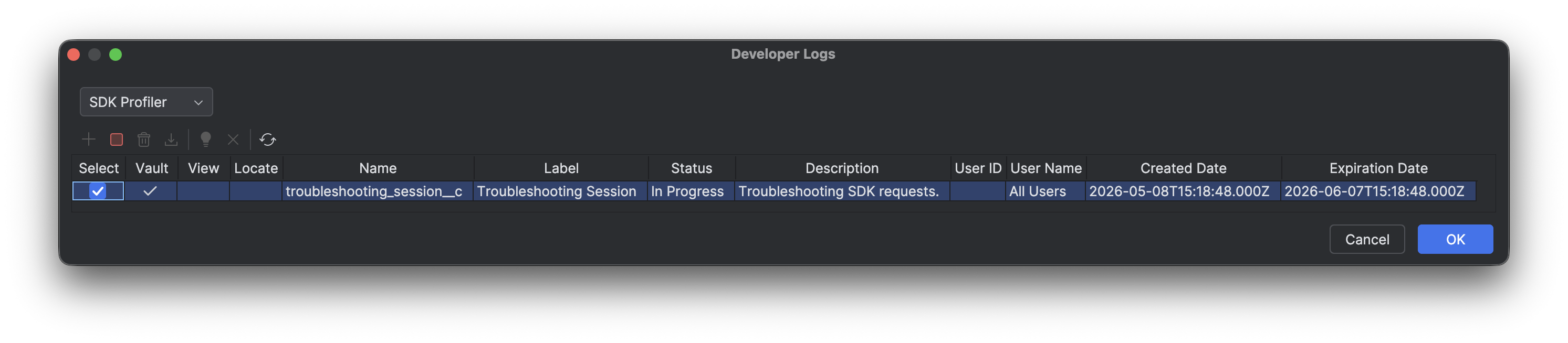 IntelliJ Plugin End Profiler Session